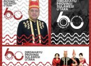 Logo HUT ke-60 Provinsi Sulut Resmi diluncurkan, Ini Maknanya
