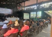 Puluhan Undangan Dari Berbagai Organisasi Hadiri Sosialisasi KPU Kotamobagu.