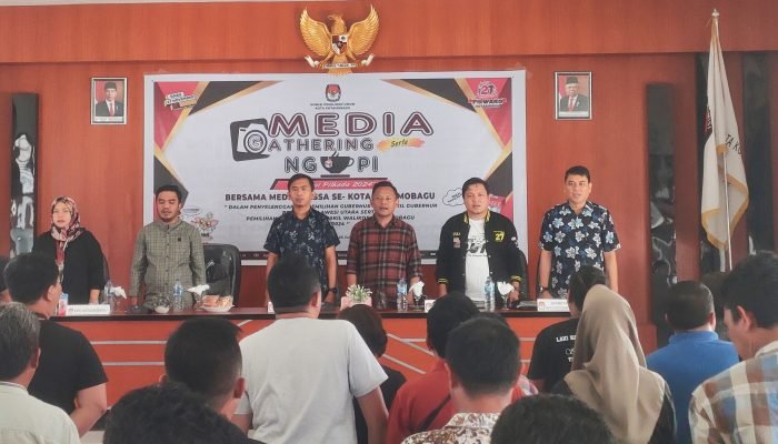 Media Gathering Serta Ngopi KPU Kotamobagu Bertema ‘Ngobrol Pilkada 2024’, Hingga Membuka Ruang Menanggapi Desas-Desus Miring.