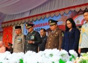 Upacara dan Syukuran Hari Bhayangkara ke-78 Dimeriahkan Pj Walikota Kotamobagu.