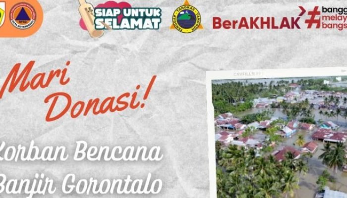 BPBD Kotamobagu Buka Posko Pengumpulan Bantuan Korban Bencana Banjir Gorontalo.
