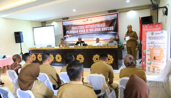 Pembukaan Agenda Fasilitasi Intensifikasi Pelayanan KB/KR di Wilayah Khusus, Oleh PJ Wali Kota.