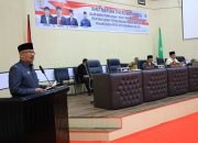 Asripan Nani Hadiri Rapat Paripurna DPRD Kota Kotamobagu Pembicaraan Tingkat 1 Penyampaian Ranperda Tentang RPJPD Kota Kotamobagu Tahun 2025-2045.