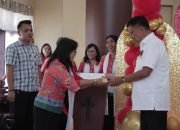 Ibadah Syukur Bersama Jemaat GMIM Syaloom Dendal, Gubernur OD Ajak Saling Jaga, Saling Topang