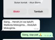 Waspada! Penipu Catut Nama Abdullah Mokoginta Minta Uang Lewat WA.