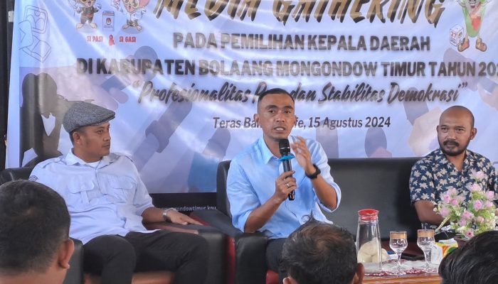 KPU Boltim Gelar Media Gathering Pilkada 2024
