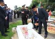 Abdullah Mokoginta Bersama Forkopimda Mengikuti Upacara Ziarah Nasional