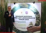 Kakanwil Kemenkumham Sulut Ikuti Seminar Nasional “Green Leadership” PPRA LXVI Lemhanas RI