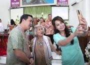 Bersama Keluarga, Wagub Kandouw Hadiri HUT Jemaat GMIM Bethesda Ranotana ke 77