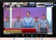 Jajaran Rupbasan Kelas 1 Manado ikuti Apel Perdana Menkumham RI