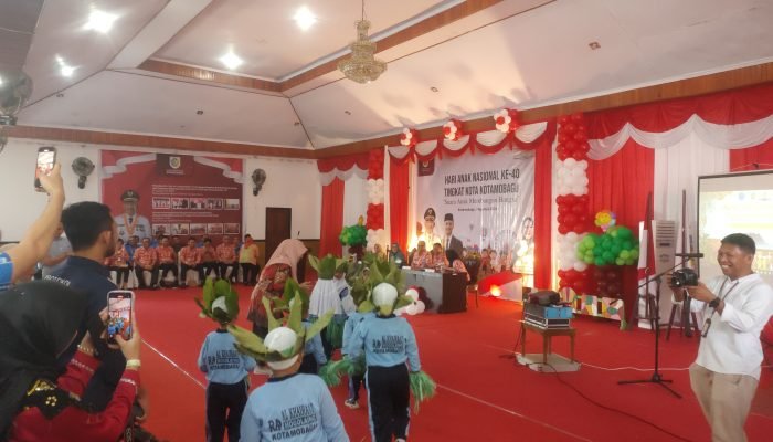 ‘Suara Anak Membangun Bangsa’, Menjadi Tema Oleh Pemkot Kotamobagu Pada Hari Anak ke 40.