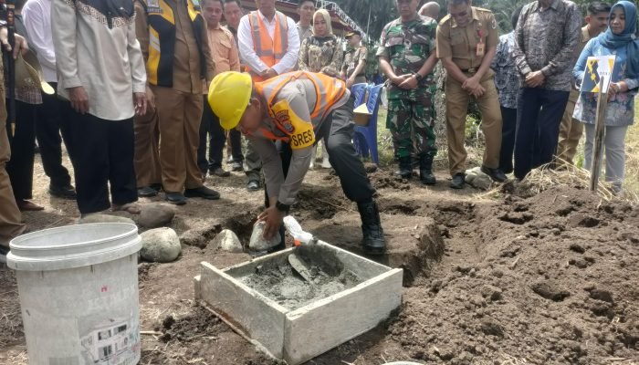 Usai Berkontribusi Pada Peletakan Batu Pertama, Harapan Kapolres Kampus UDK Bisa Dimanfaatkan Oleh Masyarakat.