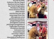 Dinilai Banyak Beri Dukungan, Gubernur Olly Bersama Wagub Kandouw Terima Piagam Penghargaan dari PB PWRI