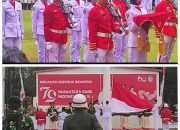 Kibarkan Sang Saka Merah Putih di HUT Kemerdekaan RI Ke-79, Paskibraka Sulut Sukses Jalankan Tugas