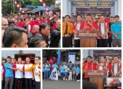 Tumpah Ruah, Ribuan Massa Pendukung Hantar Kandouw-Tuejeh Daftar ke KPU Sulut