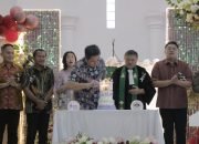 Wagub Kandouw Hadiri Ibadah Syukur HUT ke-151 GMIM Kalvari Kasuratan