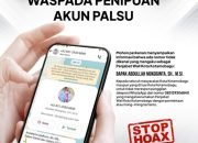 Waspada! Penipuan Akun Palsu Mengatasnamakan Nama Pj Wali Kota Abdullah Mokoginta.