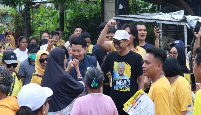 Ivan Lumentut Sapa Warga Titiwungen, Rangga: Imba-Ivan Dirindukan Masyarakat Manado