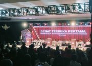 Debat Calon Wali Kota dan Wakil Wali Kota Oleh KPU Kotamobagu, Berlangsung Aman dan Sukses.