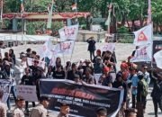 Demo di DPRD Sulut, Mahasiswa Menuntut Tindak Tegas Oknum Kekerasan Seksual di UNIMA