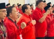 Rakerdasus dan Rakercabsus PDI Perjuangan Gorontalo resmi dibuka Olly Dondokambey