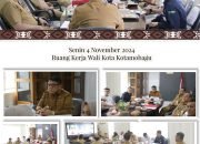 Abdullah Mokoginta dan Tim TPID Ikuti Rapat Secara Virtual Oleh Kemendagri RI.