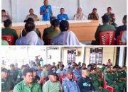 Kecamatan Kotamobagu Selatan Gelar Pertemuan Kesiapan Linmas Pengamanan Pilkada.