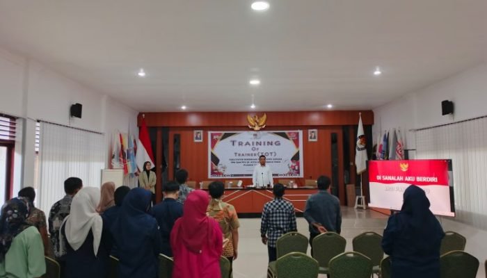 TOT untuk Tingkatkan Kompetensi Fasilitator KPPS, Digelar KPU Kota Kotamobagu.