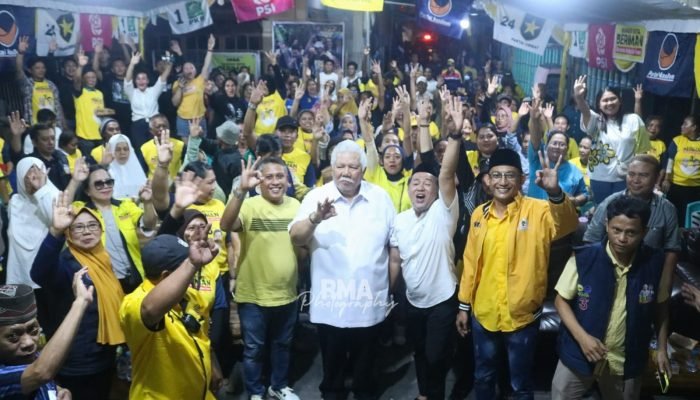 Rangga Meru Ardianto RMA Siap Menangkan Pasangan Beriman Imba-Ivan Gelar Kampanye di Titiwungen Selatan Sario Manado