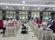 PJ Wali Kota Hadiri Evaluasi Kinerja Penjabat Wali Kota Masa Jabatan Triwulan 1 di Kemendagri RI.