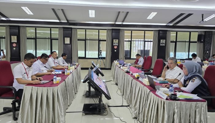 PJ Wali Kota Hadiri Evaluasi Kinerja Penjabat Wali Kota Masa Jabatan Triwulan 1 di Kemendagri RI.