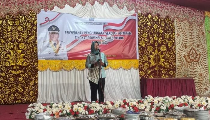 SMP Negeri 4 Kotamobagu Raih Penghargaan Adiwiyata Tingkat Sulut 2024.