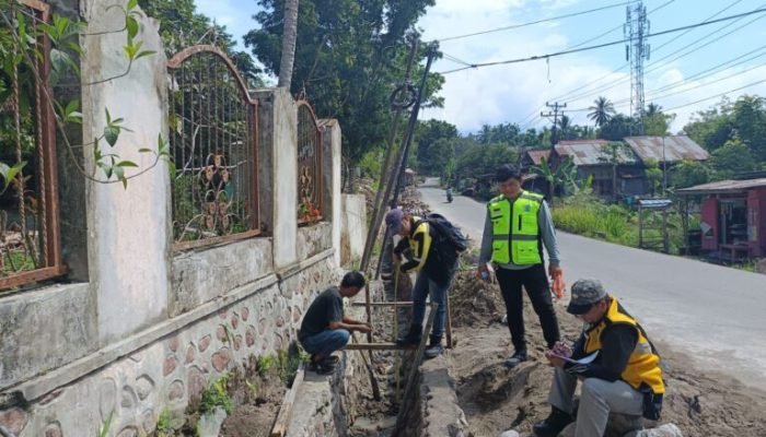 Proyek Drainase Pande Bulan Capai 42,86 Persen.