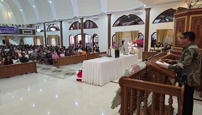 Dua Hari, Abdullah Mokoginta dan Jajaran Pemkot Lakukan Safari Natal di Bolmong Juga Kotamobagu.