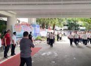 Dipimpin Sekprov Kepel, Jajaran Pemprov Sulut Latihan Penyambutan Gubernur YSK dan Wagub Victory