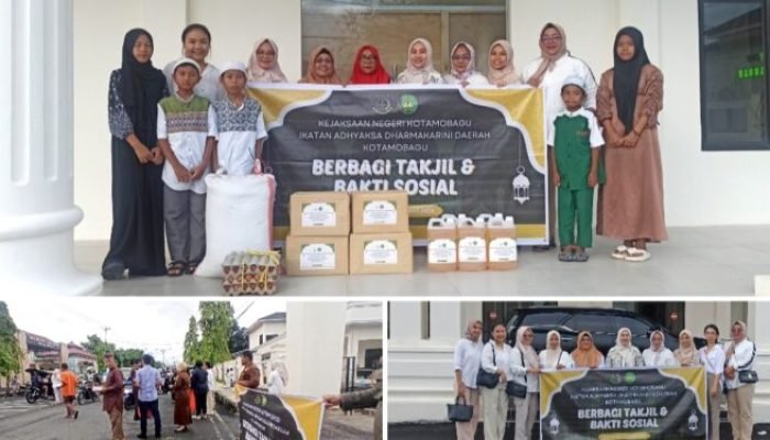 Perwujudan Syukur dan Kepedulian IAD Kejari Kotamobagu.