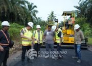 Wabup Asahan Tinjau Pelaksanaan Peningkatan Infrastruktur Jalan