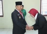 Wakil Bupati Lantik 2 Pejabat di Disdukcapil Kabupaten Asahan