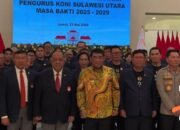 Pengurus KONI Resmi dikukuhkan, Gubernur Yulius : Mari Kita Bekerja Sama Untuk Sulut