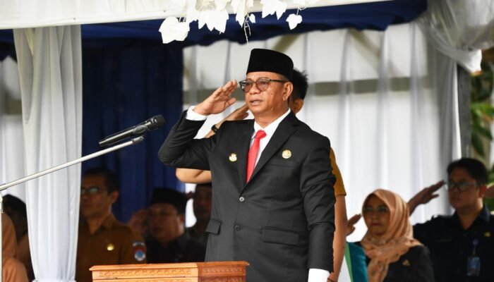 Bertindak Sebagai Irup, Bupati Boltim Ajak Masyarakat Perkokoh Ideologi Pancasila