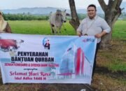 BSG Tutuyan Serahkan Hewan Qurban ke Pemkab Boltim