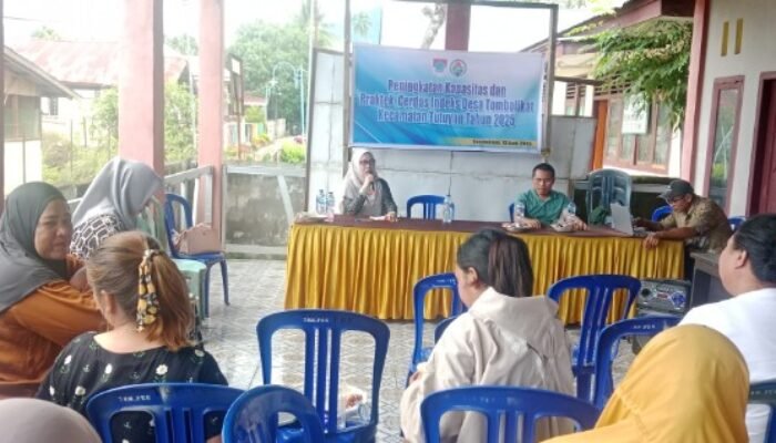 Pemdes Tombolikat Gelar Rapat Peningkatan Kapasitas dan Praktek Cerdas Indeks Desa 