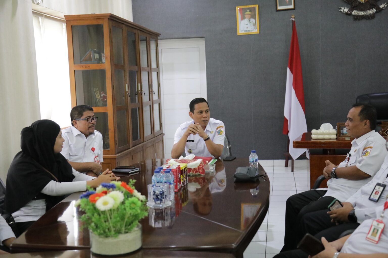 Wali Kota Kotamobagu, Weny Gaib minta Pelajaran Bahasa Inggris ditingkatkan mulai dari Sekolah Dasar. foto/Kominfo Kotamobagu.