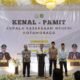 Wali Kota Kotamobagu, Weny Gaib didampingi perwakilan Pimpinan Daerah se-Bolaang Mongondow Raya saat sambutan dalam acara 'kenal pamit' Kajari Kotamobagu di Hotel Sutan Raja, Senin (28/7/2025) malam.
