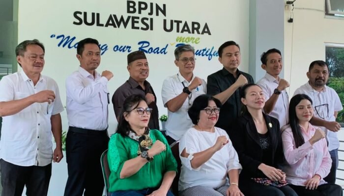 Terkait Jalan Rusak di Kota Bitung, Anggota DPRD Sulut Dapil Minut-Bitung Temui BPJN