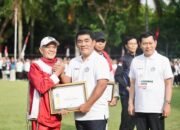 Bangun Semangat Olahraga, Gubernur Yulius Selvanus Pimpin Peringatan Haornas ke-XLII Tahun 2025