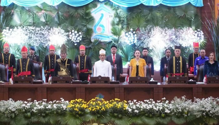 DPRD Sulut Gelar Rapat Paripurna HUT Provinsi Sulut Ke-61