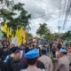 Mahasiswa Kotamobagu Datangi Polres Kotamobagu Buntut Insiden Tewasnya Ojol Affan Kurniawan