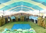 Bupati Boltim Oskar Manoppo Kunker dan Serahkan Bantuan di Kecamatan Tutuyan