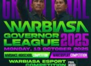 Sulut Tuan Rumah Warbiasa Governor League Esport Competition, Gubernur Yulius Sebut Simbol Kebangkitan Kreativitas Digital